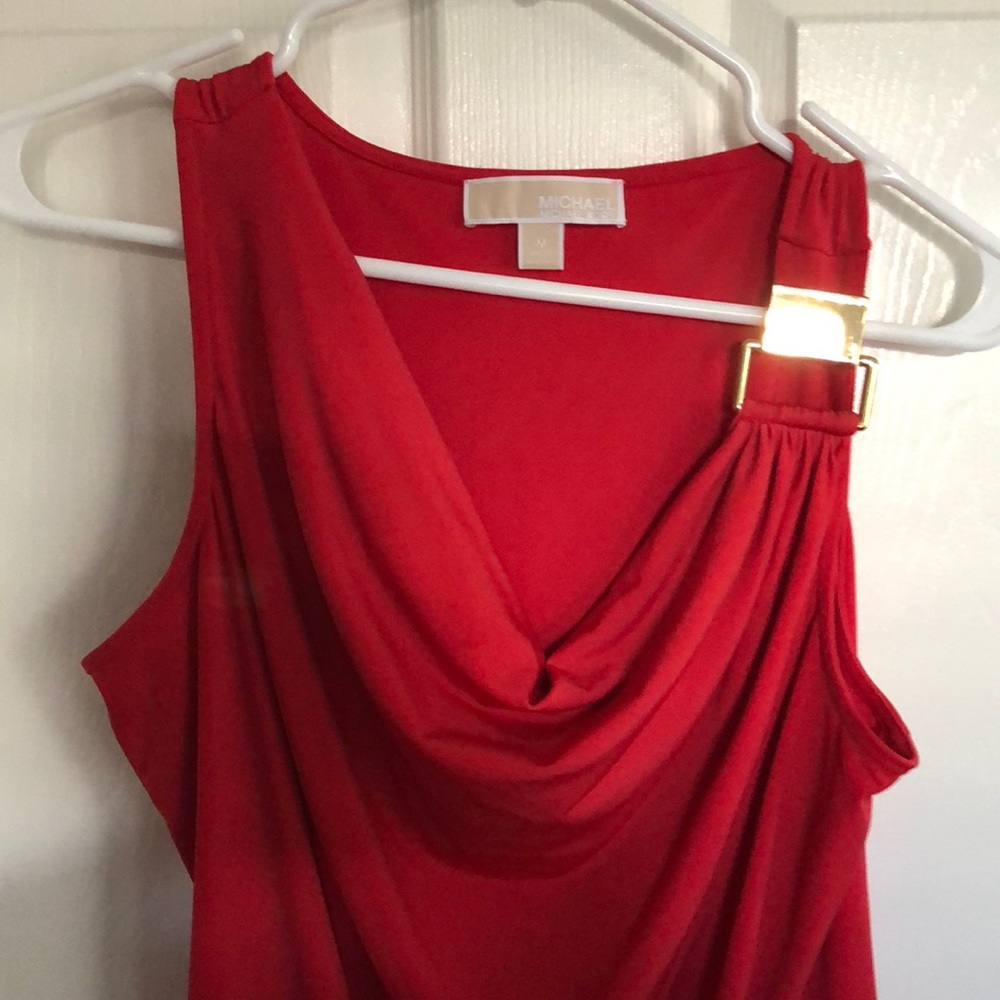 Michael Kors Red Tank Top